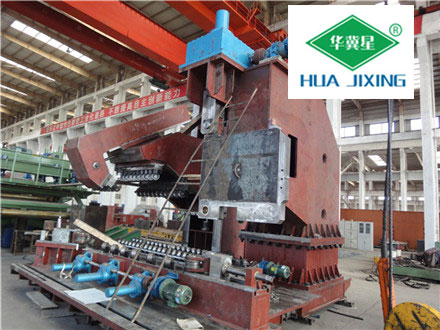 RS300T升降机配套在中国一重生产的螺旋焊管成型机设备